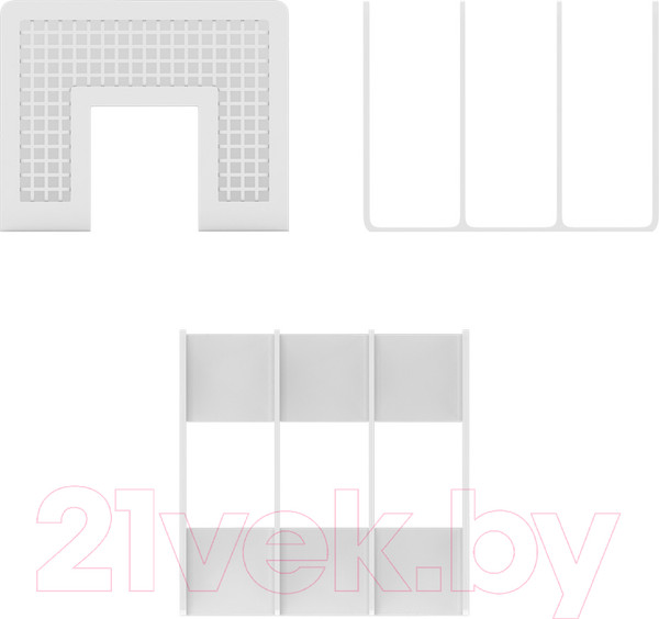 Изображение товара Лоток для бумаг Erich Krause Classic / 55572 (белый)