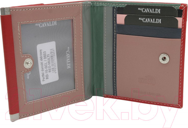 Изображение товара Портмоне Cedar 4U Cavaldi RD-16-GCL (красный)