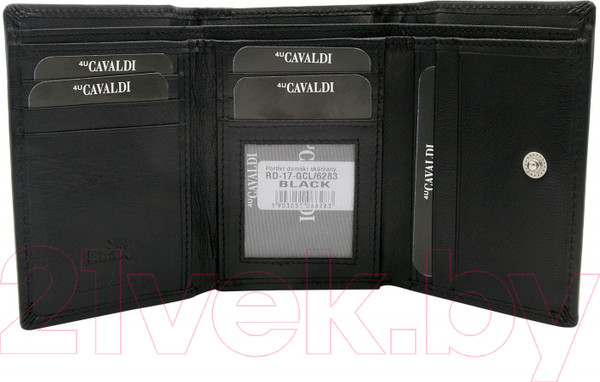 Изображение товара Портмоне Cedar 4U Cavaldi RD-17-GCL (черный)