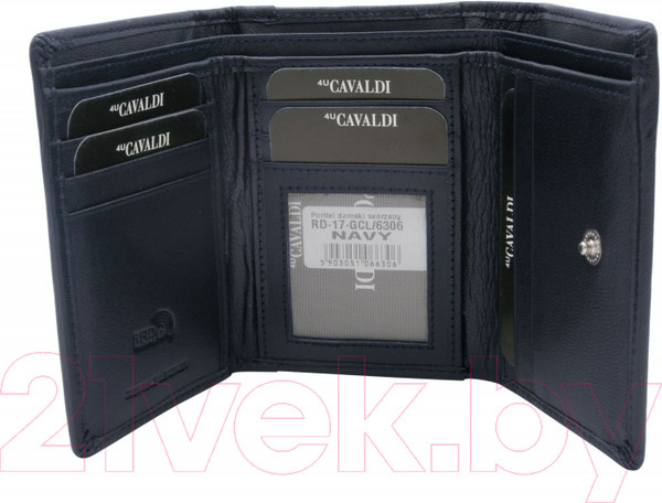 Изображение товара Портмоне Cedar 4U Cavaldi RD-17-GCL (морской)