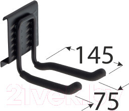 Изображение товара Крюк настенный Domax SGН12 / 588401