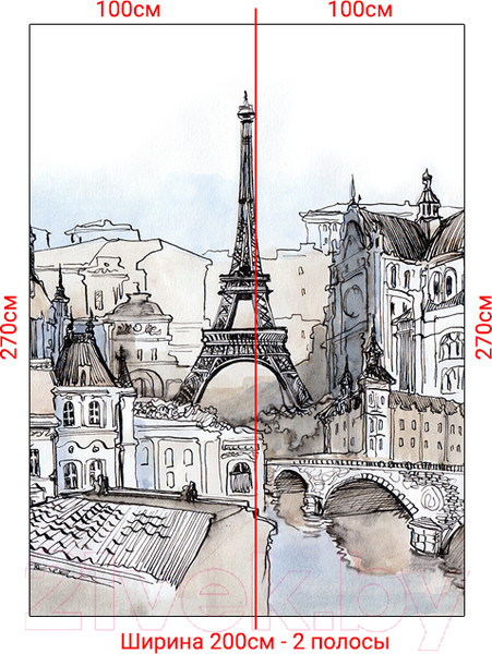 Изображение товара Фотообои листовые Arthata Fotooboi-1 (200x270)