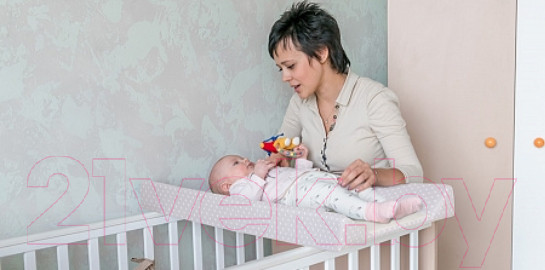 Изображение товара Доска пеленальная Polini Kids Бегемотик / 0002350-3 (серый)