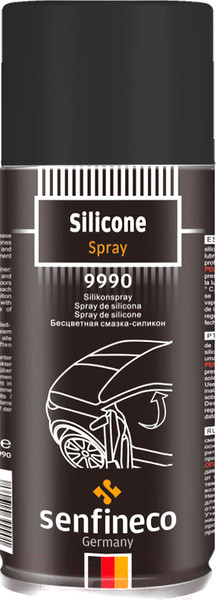 Изображение товара Смазка техническая Senfineco Silicone Spray / 9990 (450мл)