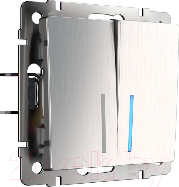 Изображение товара Выключатель Werkel W1120102 / a051094 (глянцевый никель)