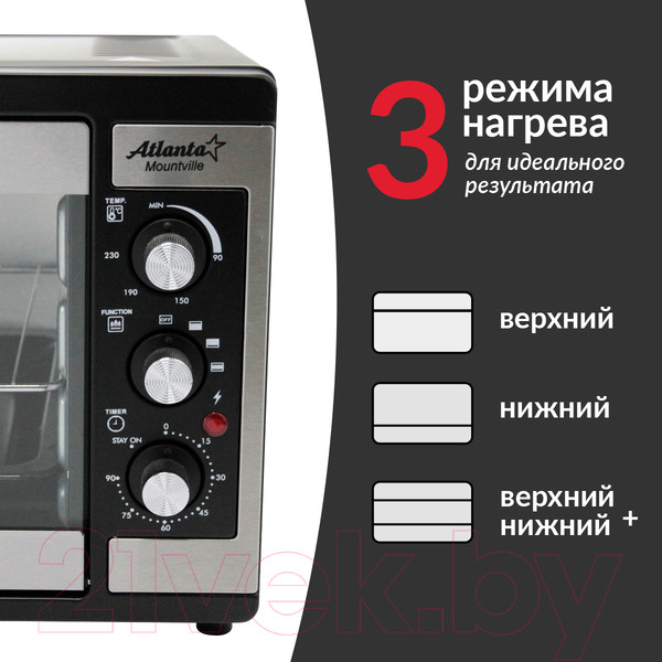 Изображение товара Ростер Atlanta ATH-1406 (черный)