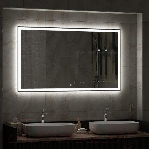 Изображение товара Зеркало Континент Mercury Led 120х70