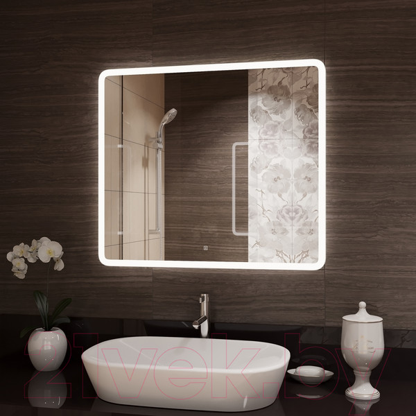 Изображение товара Зеркало Континент Demure Led 80x70