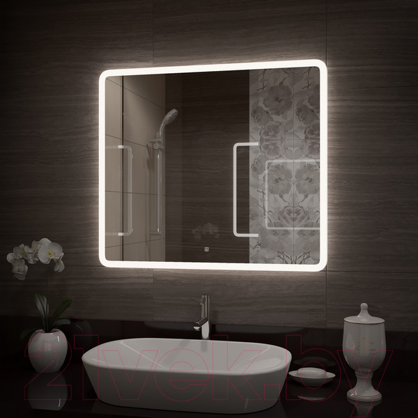 Изображение товара Зеркало Континент Demure Led 80x70
