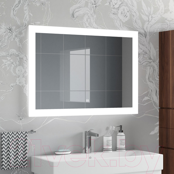 Изображение товара Зеркало Континент Relax Led 100x70