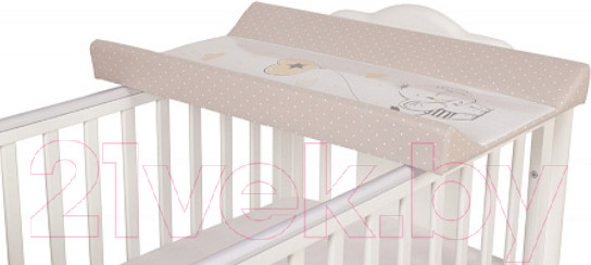 Изображение товара Доска пеленальная Polini Kids Слоник / 0002351-6 (макиато)