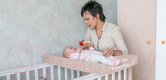 Изображение товара Доска пеленальная Polini Kids Слоник / 0002351-6 (макиато)