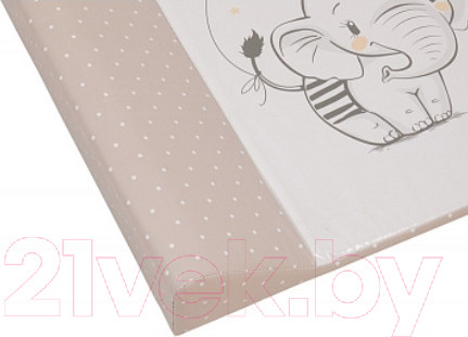 Изображение товара Доска пеленальная Polini Kids Слоник / 0002351-6 (макиато)