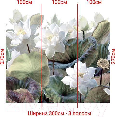 Изображение товара Фотообои листовые Arthata Fotooboi-33 (300x270)