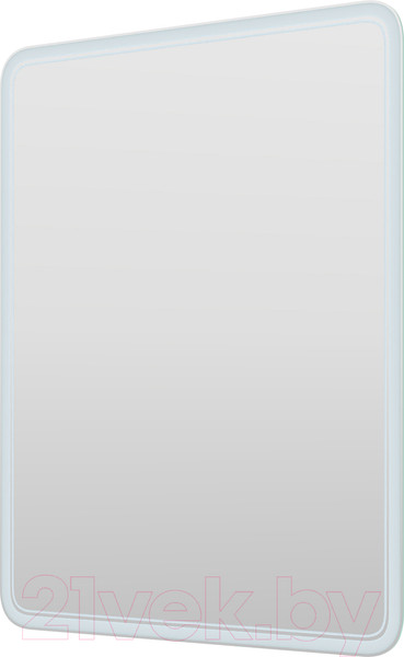 Изображение товара Зеркало Пекам Marta 2 80x100 / marta2-80x100scl (с подсветкой, сенсором на прикосновение и часами)