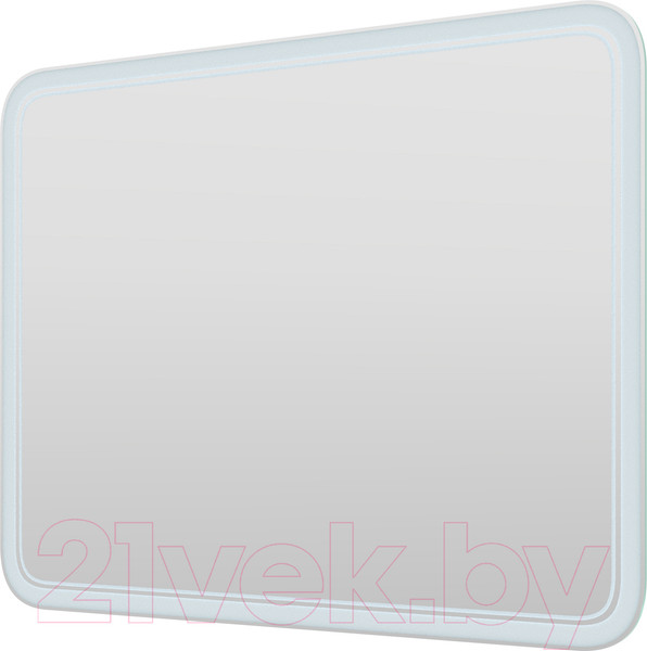 Изображение товара Зеркало Пекам Marta 2 120x80 / marta2-120x80scl (с подсветкой, сенсором на прикосновение и часами)