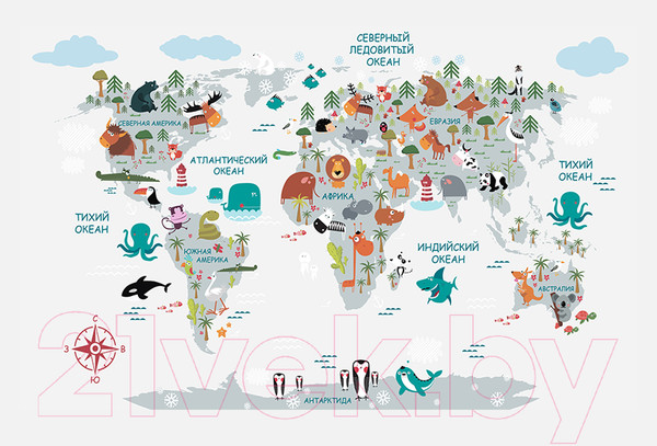 Изображение товара Фотообои листовые Arthata Fotooboi-10 (400x270)