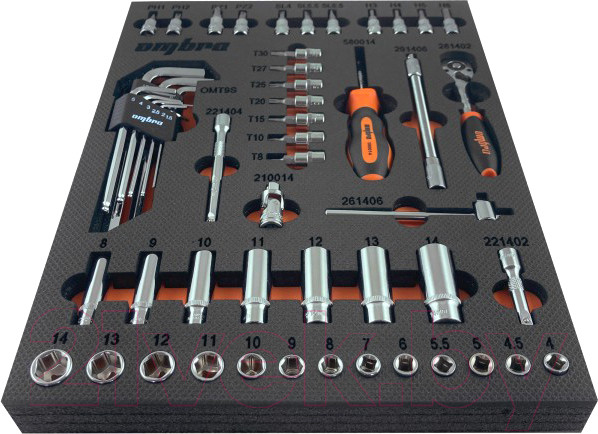 Изображение товара Универсальный набор инструментов Thorvik OMT54STE