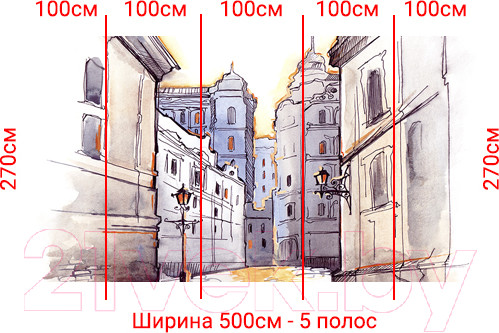 Изображение товара Фотообои листовые Arthata Fotooboi-11 (500x270)