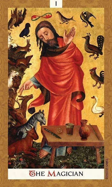 Изображение товара Гадальные карты U.S. Games Systems Golden Tarot by Kat Black / GOL78