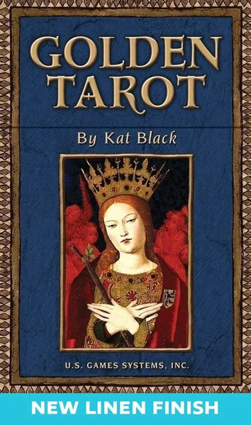 Изображение товара Гадальные карты U.S. Games Systems Golden Tarot by Kat Black / GOL78
