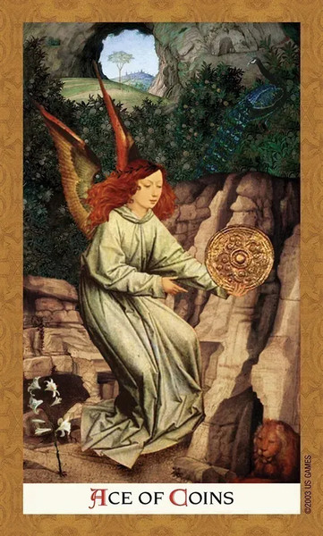 Изображение товара Гадальные карты U.S. Games Systems Golden Tarot by Kat Black / GOL78