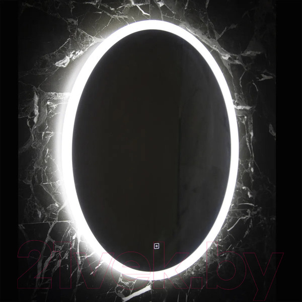 Изображение товара Зеркало Пекам Vesta 90x75 / Vesta-90x75s (с подсветкой и сенсором на прикосновение)