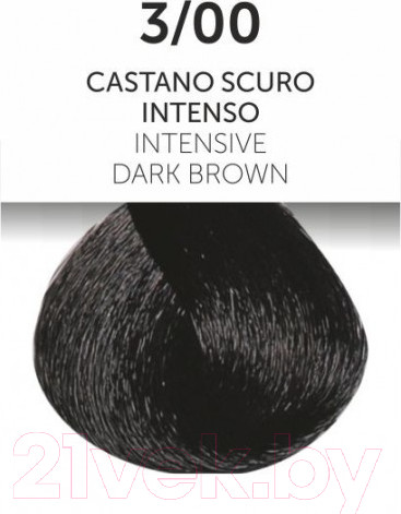 Изображение товара Крем-краска для волос Oyster Cosmetics Perlacolor 3/00 (100мл)