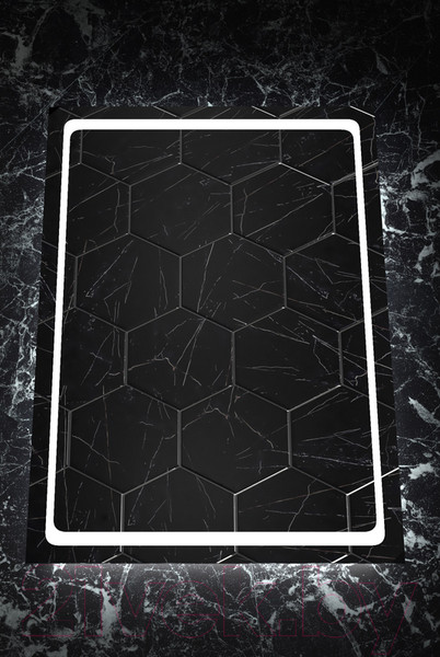 Изображение товара Зеркало Пекам Sandi 80x100 / Sandi-80x100 (с подсветкой)