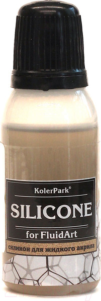 Изображение товара Акриловая краска KolerPark Fluid Art Силикон (20мл)