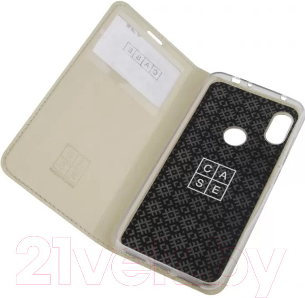 Изображение товара Чехол-книжка Case Hide Series для Redmi Note 6 Pro (золото)