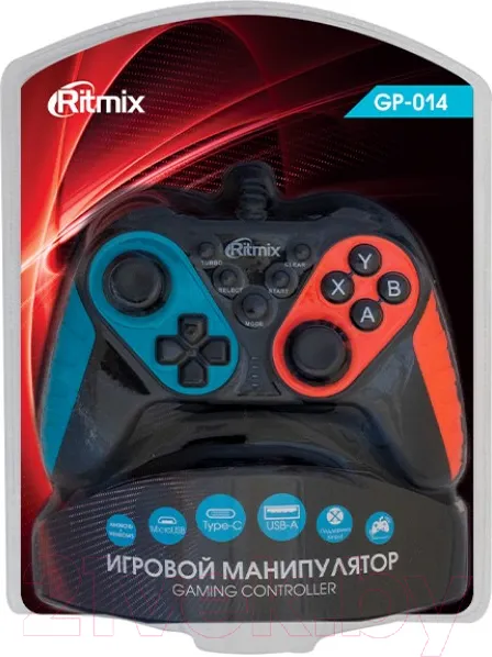 Изображение товара Геймпад Ritmix GP-014