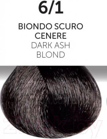 Изображение товара Крем-краска для волос Oyster Cosmetics Perlacolor 6/1 (100мл)