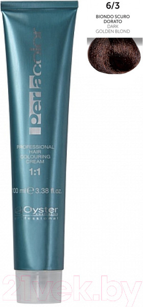 Изображение товара Крем-краска для волос Oyster Cosmetics Perlacolor 6/3 (100мл)