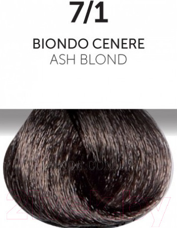 Изображение товара Крем-краска для волос Oyster Cosmetics Perlacolor 7/1 (100мл)