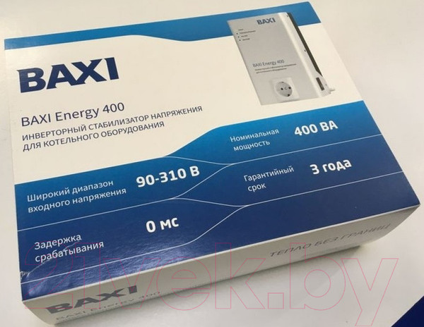 Изображение товара Стабилизатор напряжения Baxi ENERGY 400 / ST40001
