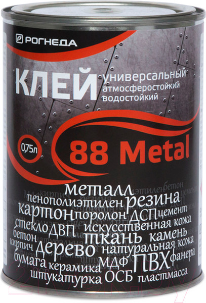 Изображение товара Клей Рогнеда Металл универсальный 88 (750мл)