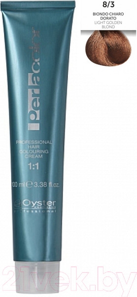 Изображение товара Крем-краска для волос Oyster Cosmetics Perlacolor 8/3 (100мл)