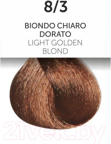 Изображение товара Крем-краска для волос Oyster Cosmetics Perlacolor 8/3 (100мл)