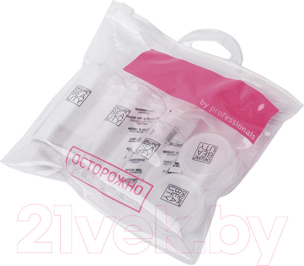 Изображение товара Набор флаконов для косметики Dewal Beauty DBTS5D
