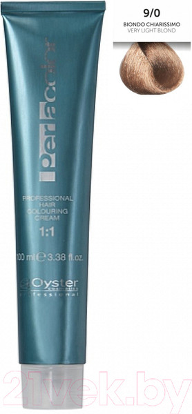 Изображение товара Крем-краска для волос Oyster Cosmetics Perlacolor 9/0 (100мл)