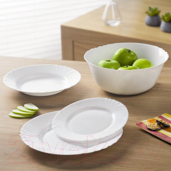 Изображение товара Тарелка столовая глубокая Luminarc Cadix H4130