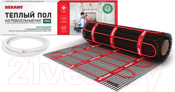 Изображение товара Теплый пол электрический Rexant Pro RNX-4.0-880 / 51-0016