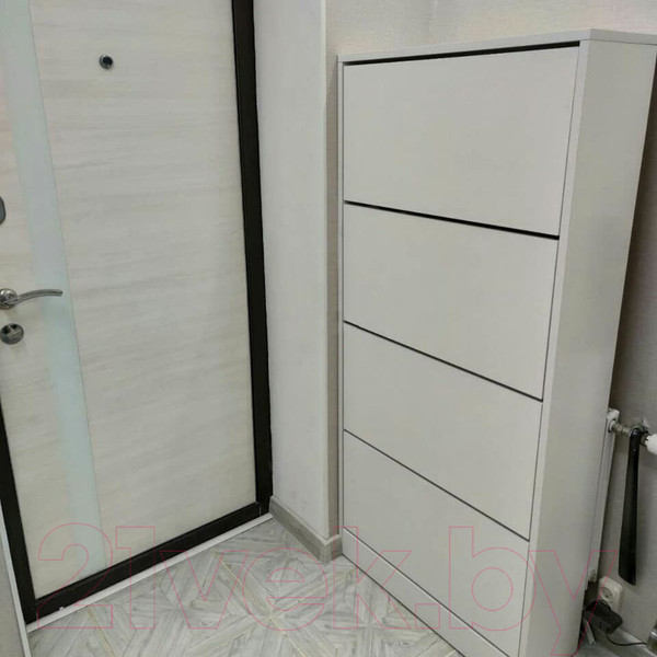 Изображение товара Тумба для обуви Элана 4.70т (белый/белый)