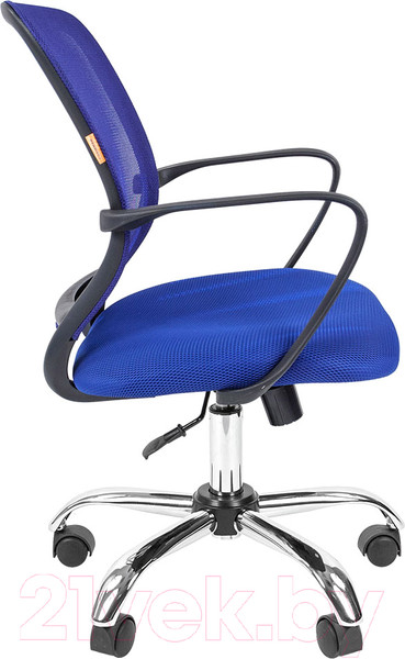 Изображение товара Кресло офисное Chairman 698 хром (TW-05, синий)