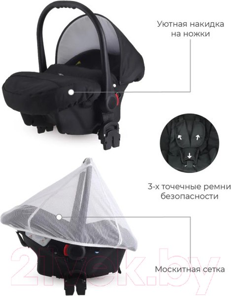 Изображение товара Автокресло Riko Carlo (черный)