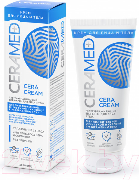 Изображение товара Крем для тела Ceramed Ультраувлажняющий (100мл)