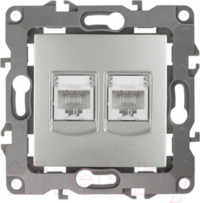 Изображение товара Розетка ЭРА 12-3108-03 / Б0014731 (алюминий)