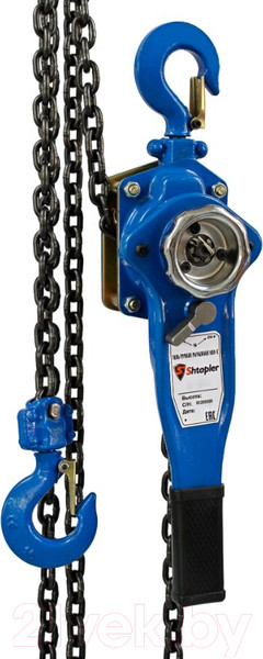 Изображение товара Таль ручная Shtapler HSH-E 1т 6м / 30482