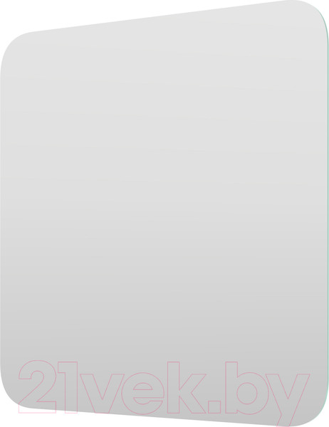 Изображение товара Зеркало Пекам Marta Fly 60x60 / MartaFly-60x60scl (с подсветкой, сенсором на прикосновение и часами)